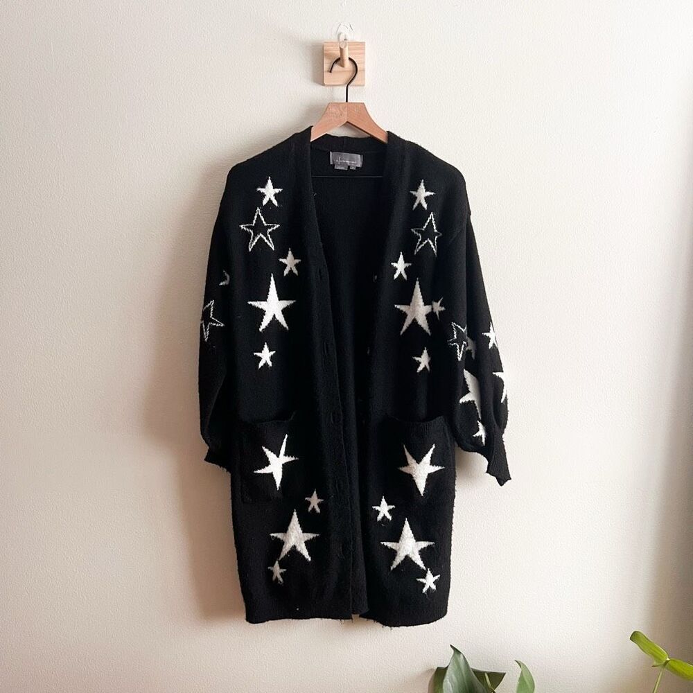 Anthropologie Stars Longline Cardigan Size XS - Picture 4 of 9
